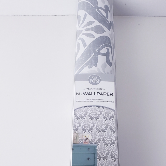 Wall Decor Nuwallpaper Nouveau Damask Peel Stick Wallpaper Poshmark